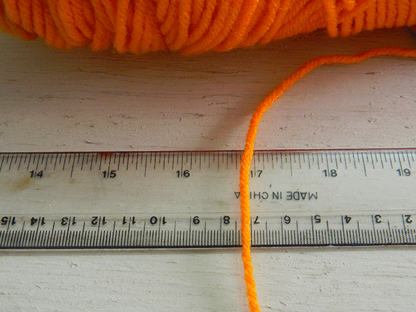 Como medir el grueso de los hilos para tejer mandalas
